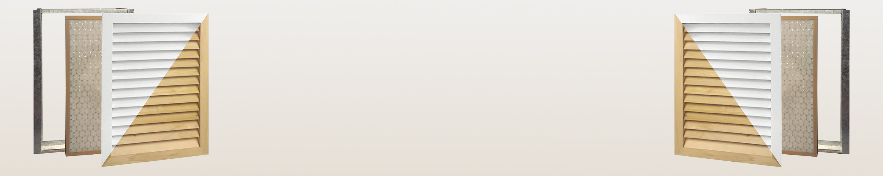 Luxury Decorative Wood A/C Vent Covers