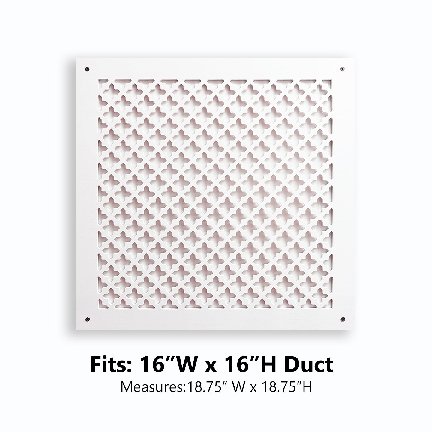 #Duct Size_16" Wide x 16" Tall (18.75" x 18.75" overall)
