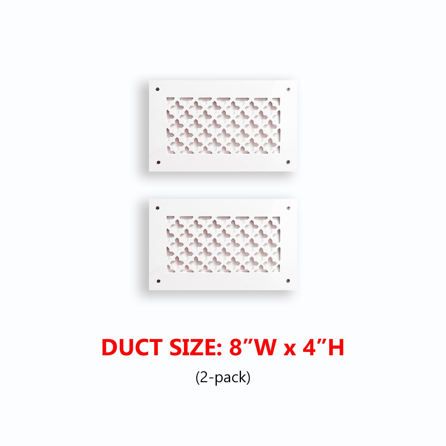 #Duct Size_8" Wide x 4" Tall (2-pack)
