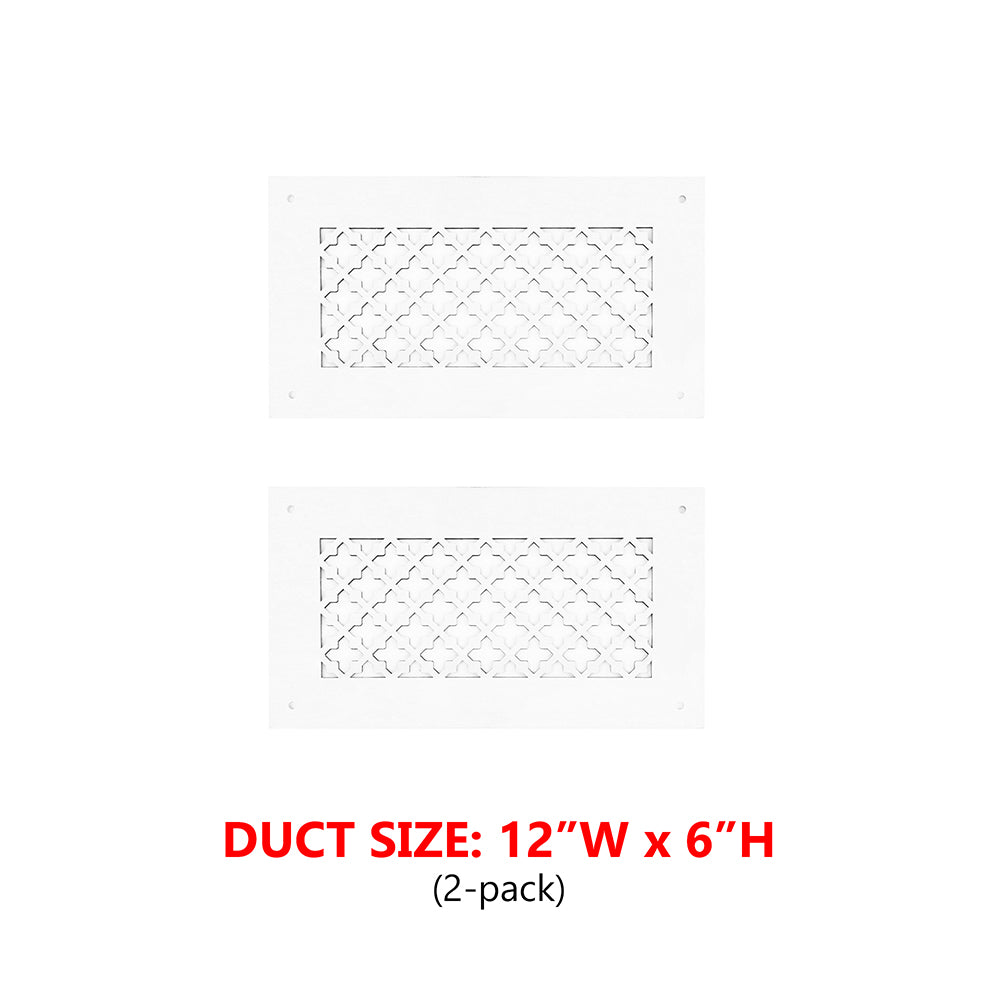 #Duct Size_12" Wide x 6" Tall (2-pack)