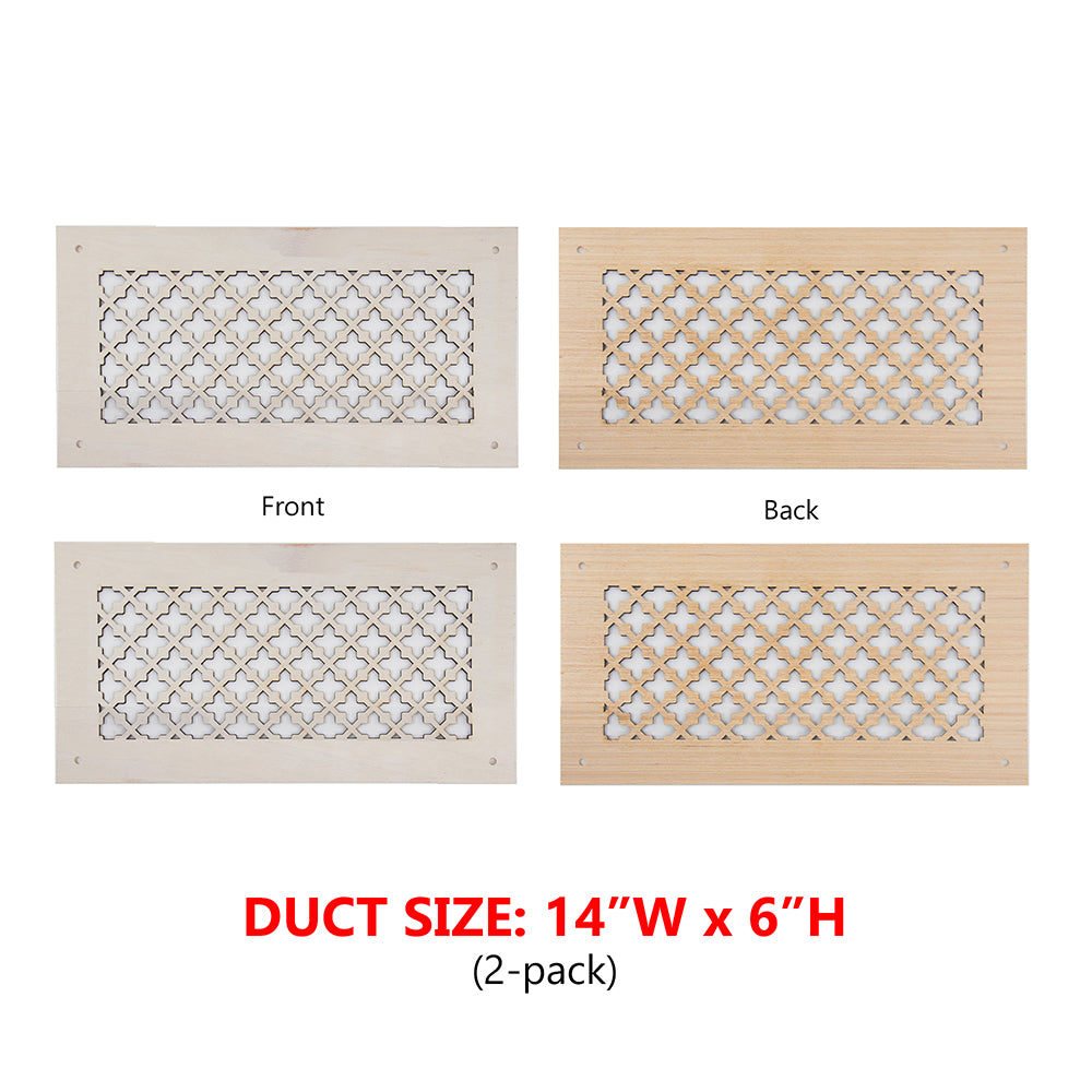 #Duct Size_14" Wide x 6" Tall (2-pack)