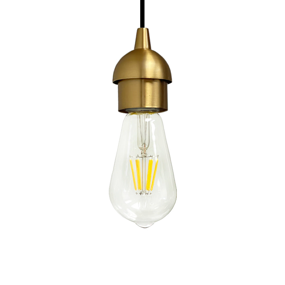 Instant Pendant Recessed Can Conversion Kit - Satin Brass Adapter Only
