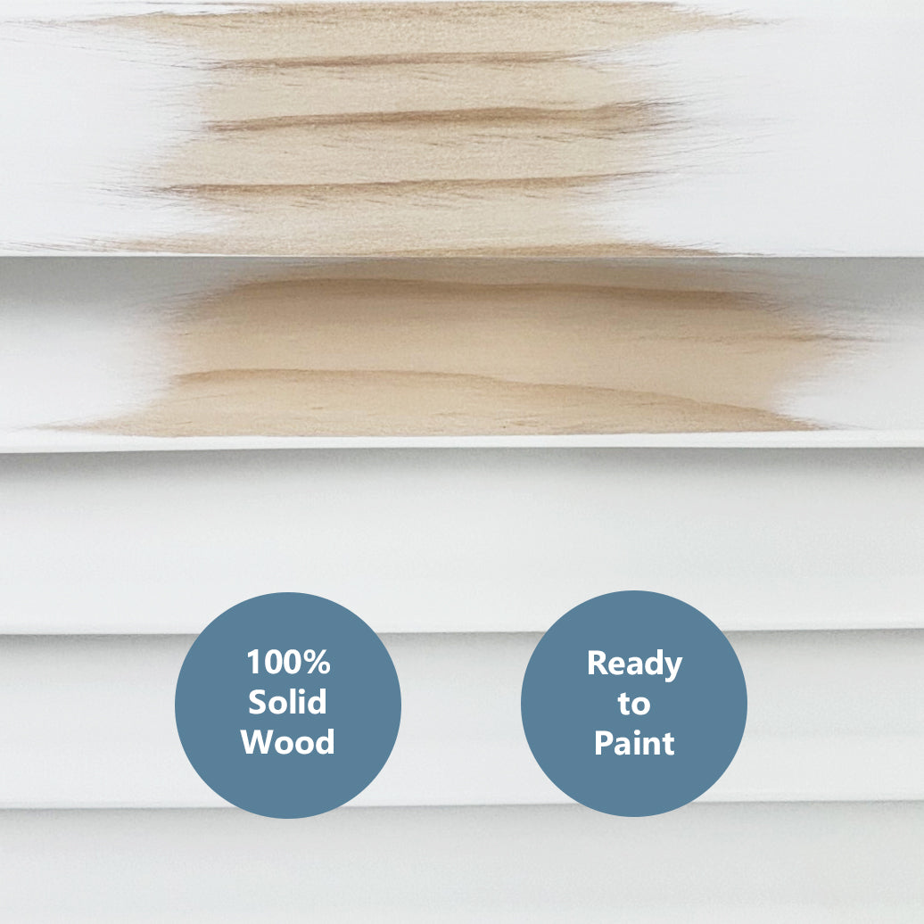 Worth Home Solid Wood Primed AC vent cover. When details matter.