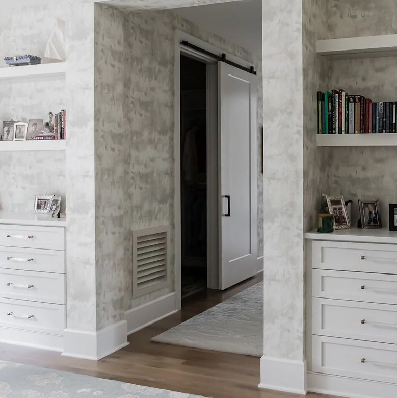 Customer submitted photo of their Worth Home Vent Cover outside the hallway from a 5 star review