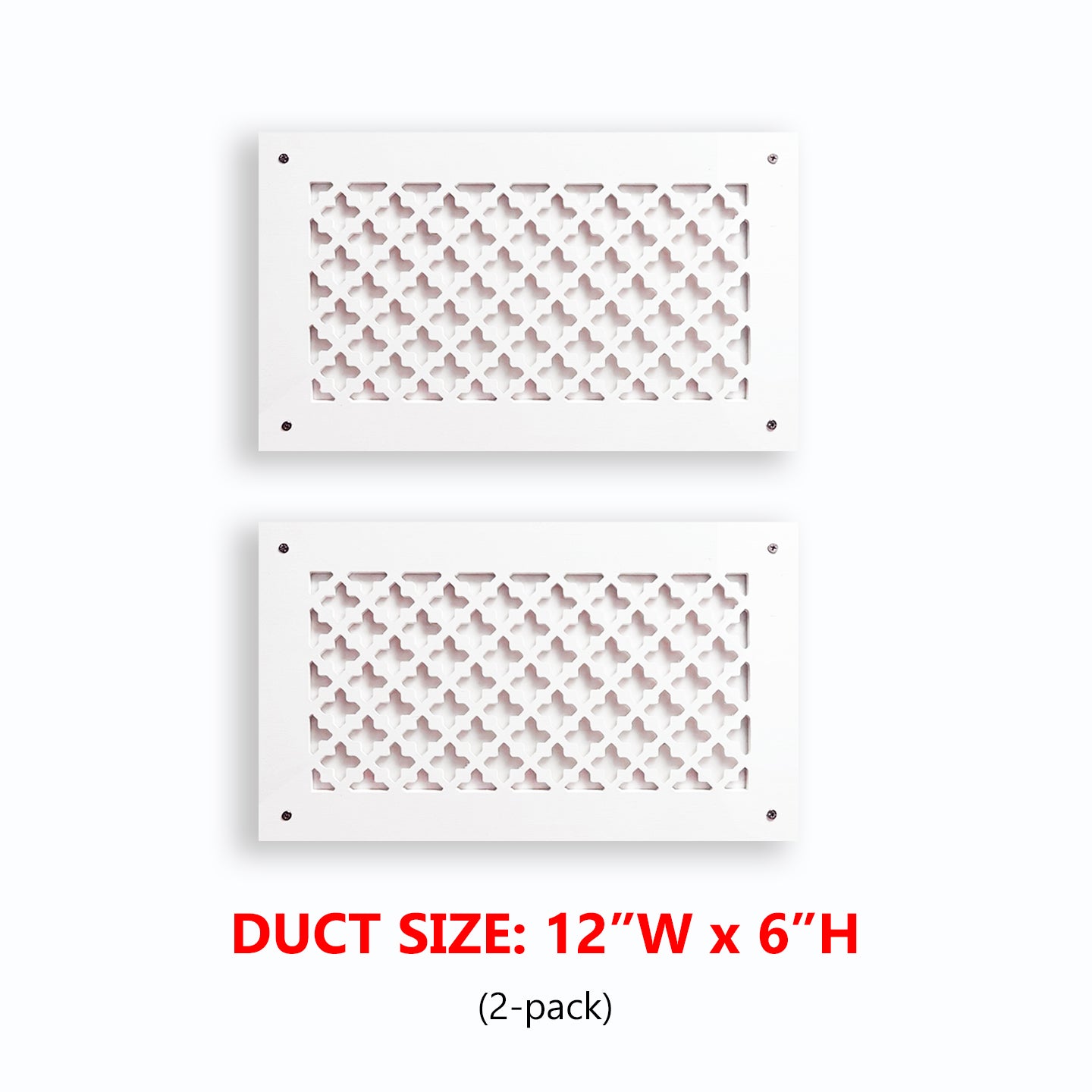 #Duct Size_12" Wide x 6" Tall (2-pack)