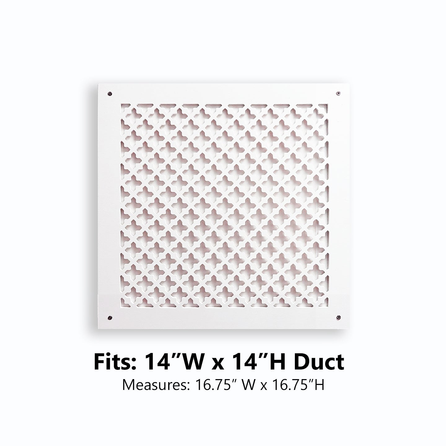#Duct Size_14" Wide x 14" Tall (16.75" x 16.75" overall) (SHIPS BY 6/25)