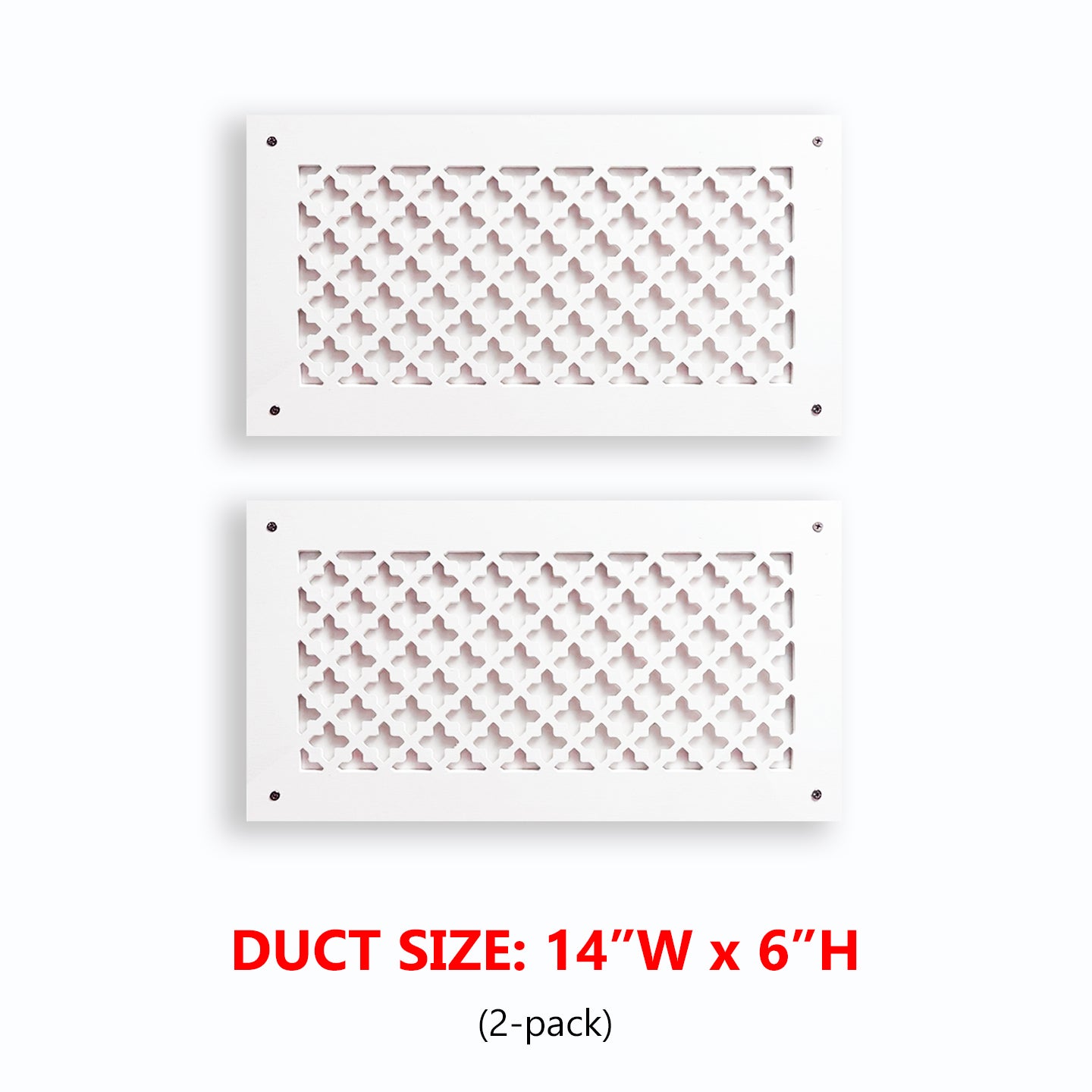 #Duct Size_14" Wide x 6" Tall (2-pack)