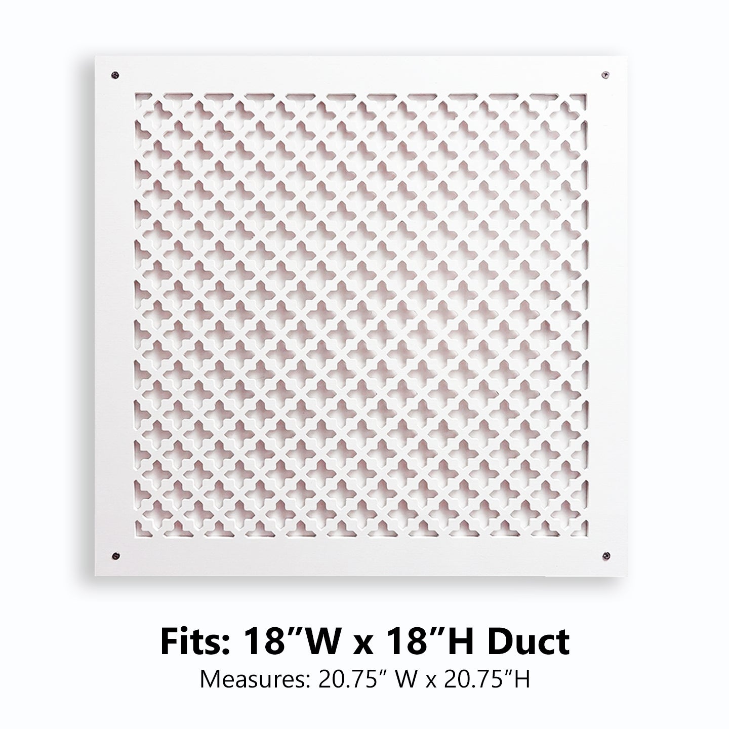 #Duct Size_18" Wide x 18" Tall (20.75" x 20.75" overall) (SHIPS BY 6/25)