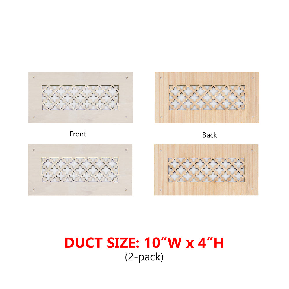#Duct Size_10" Wide x 4" Tall (2-pack)