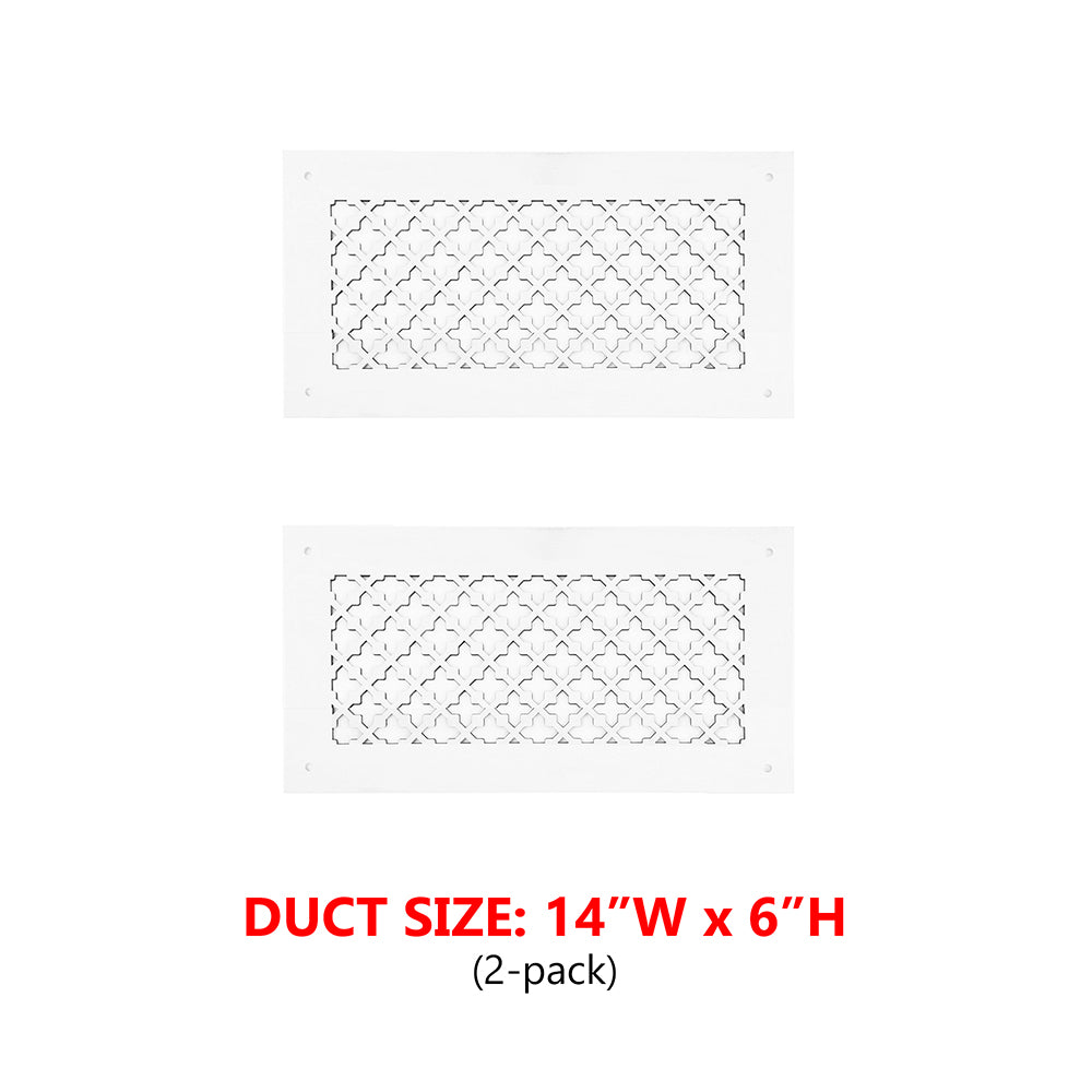 #Duct Size_14" Wide x 6" Tall (2-pack)