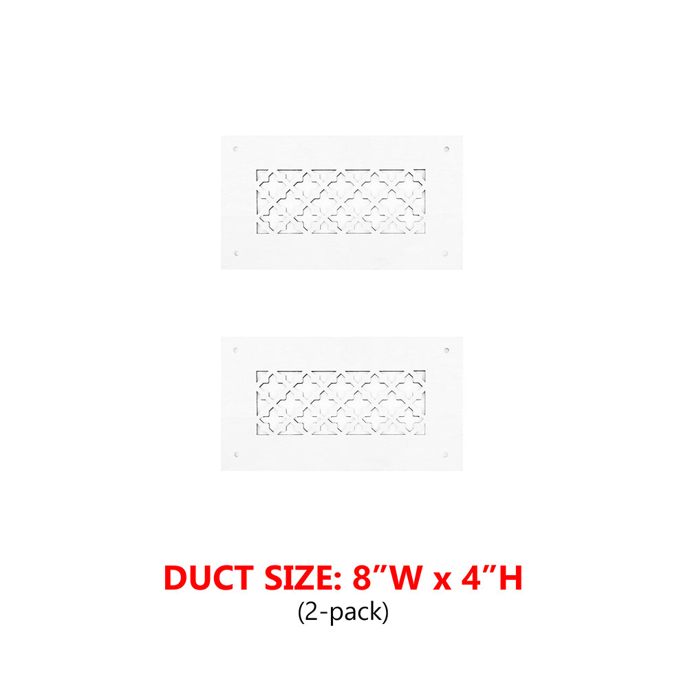 #Duct Size_8" Wide x 4" Tall (2-pack)