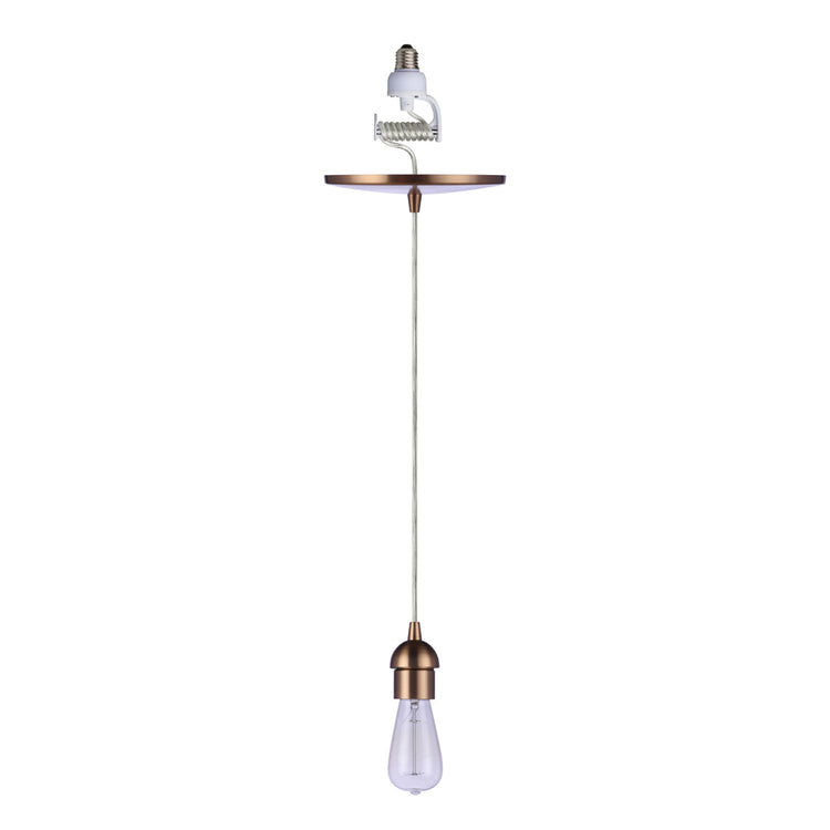 Rhodium Plated Hinged Pendant Adapter