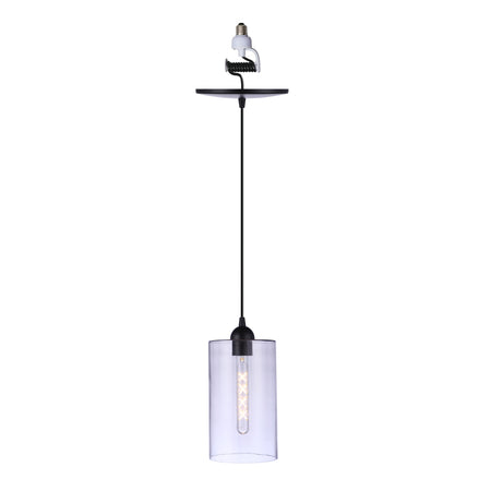 Clear Cylinder Instant Pendant Conversion Kit