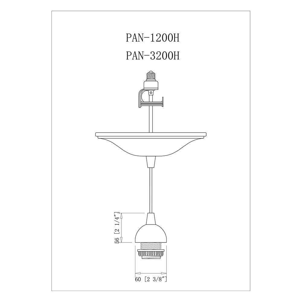 Brushed Nickel Recessed Light Converter- Adapter only PAN-1200H - Worth Home Products